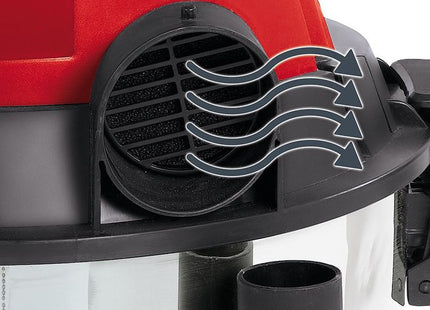 Einhell TE-VC 1930 SA Wet & Dry Vacuum with Power Take Off 30 litre 1500W 240V Einhell - RockBottom Northamptin