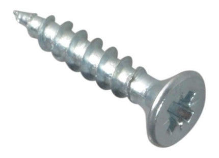 Forgefix Multi-Purpose Pozi Compatible Screw CSK ST ZP 3.5 x 15mm Box 200 ForgeFix - RockBottom Northampton