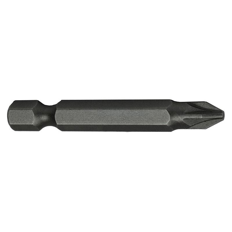 Faithfull Pozi S2 Grade Steel Screwdriver Bits PZ2 x 50mm (Pack 3) Faithfull - RockBottom Northampton