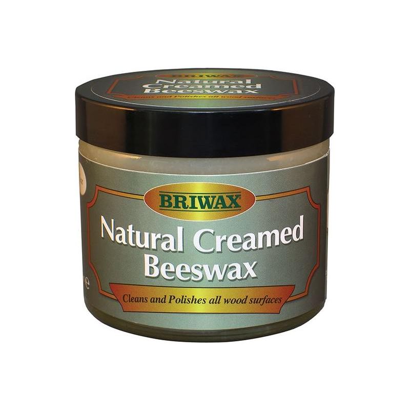 Briwax Natural Creamed Beeswax Clear 250ml Briwax - RockBottom Northampton