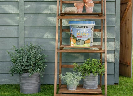 Ronseal Fence Life Plus+ Sage 5 litre Ronseal - RockBottom Nothampton