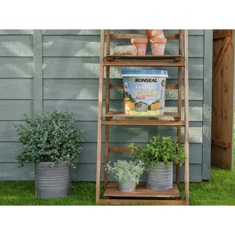 Ronseal Fence Life Plus+ Sage 5 litre Ronseal - RockBottom Nothampton