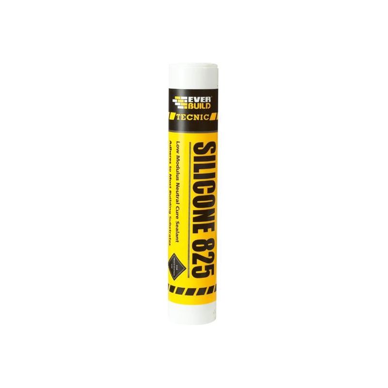 Everbuild Sika Tecnic Silicone 825 Buff 380ml Everbuild Sika - RockBottom Northamptin