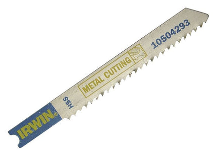 Irwin® U118G Jigsaw Blades Metal Cutting Pack of 5 IRWIN® - RockBottom Northampton