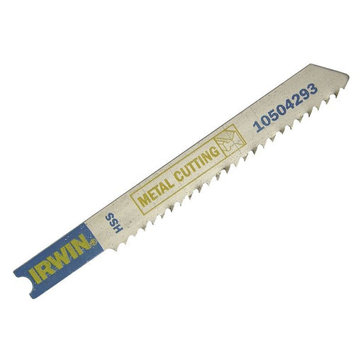 Irwin® U118G Jigsaw Blades Metal Cutting Pack of 5 IRWIN® - RockBottom Northampton