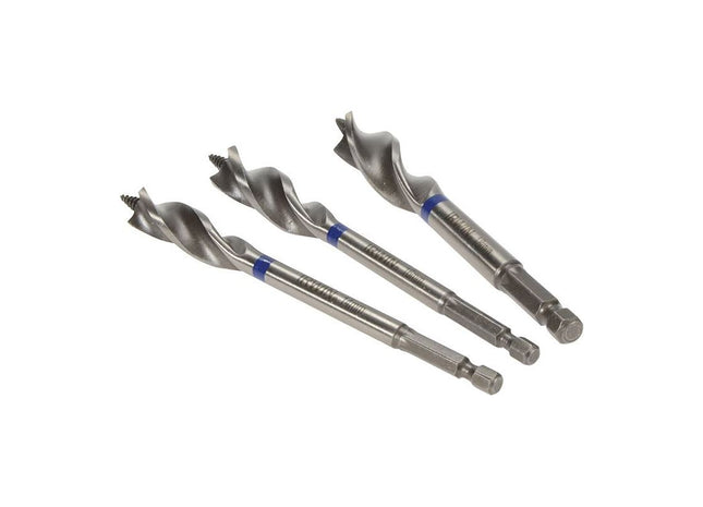 Irwin® Blue Groove Wood Power Bit Set, 3 Piece IRWIN® - RockBottom Northampton