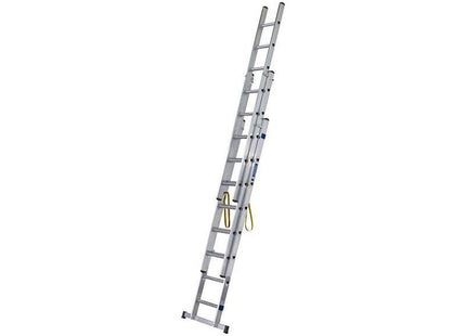 Zarges D-Rung Combination Ladder 3-Part 3 x 8 Rungs Zarges - RockBottom Northampton