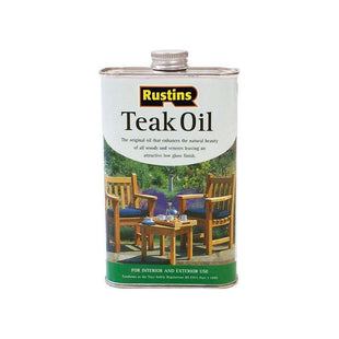 Rustins Teak Oil 250ml Rustins - RockBottom Nothampton