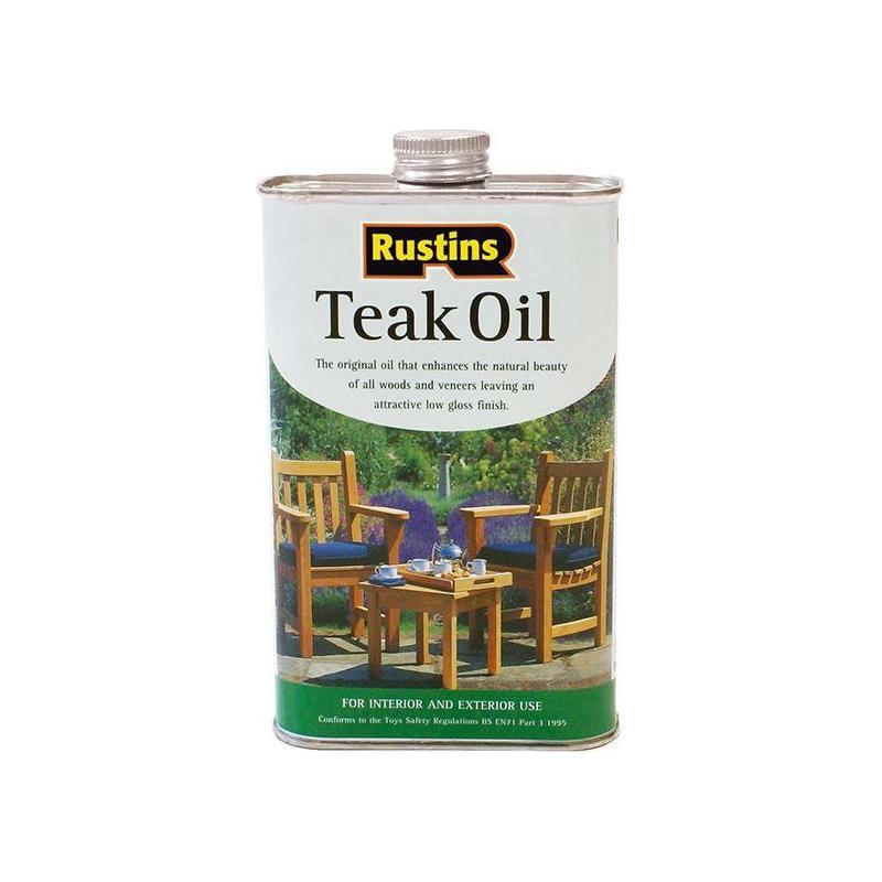 Rustins Teak Oil 250ml Rustins - RockBottom Nothampton
