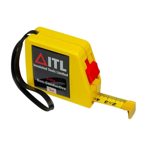 Itl Insulated Insulated Non Conductive Tape Measure 3m (Metric Only) ITL Insulated - RockBottom Northampton