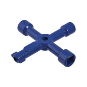 Faithfull 4-Way Services Utility Meter Key Faithfull - RockBottom Northampton