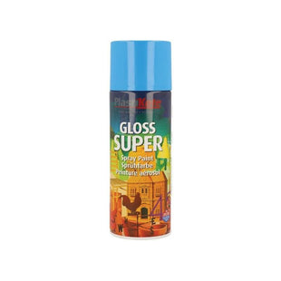 Plastikote Gloss Super Spray Light Blue 400ml PlastiKote - RockBottom Nothampton