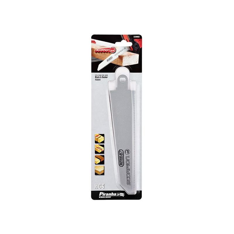 Black + Decker X29962 Scorpion Saw Blade - Wood Cut BLACK + DECKER - RockBottom Northampton