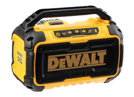 Dewalt Power Tools DCR011 Bluetooth® Speaker 10.8-54V Li-ion Bare Unit DeWALT Power Tools - RockBottom Northampton