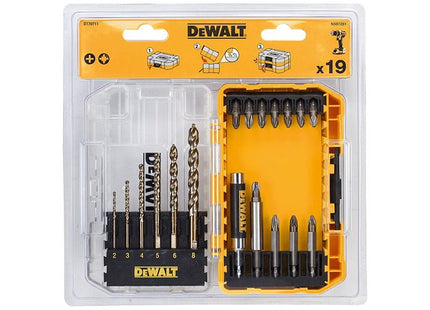 Dewalt Power Tools DT70711 Extreme 2 Metal Drill Drive Set, 19 Piece DeWALT Power Tools - RockBottom Northampton