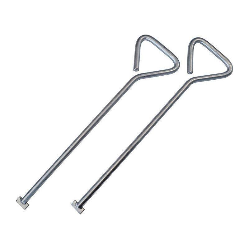 Faithfull Manhole Keys 520mm (20.1/2in) (Pack 2) Faithfull - RockBottom Northampton