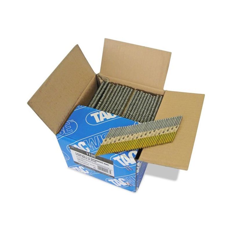 Tacwise 34° Extra Galvanised Framing Ring Shank Nails Type 2.8/65mm (3300) Tacwise - RockBottom Northampton