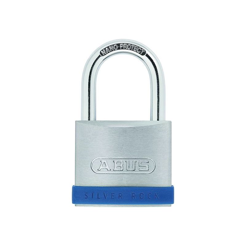 Abus Mechanical 55mm Silver Rock™ 5 Padlock ABUS Mechanical - RockBottom Northampton 