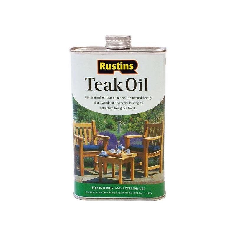 Rustins Teak Oil 500ml Rustins - RockBottom Nothampton
