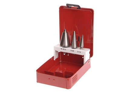 Faithfull HSS Taper Drill Bit Set of 3 Faithfull - RockBottom Northampton
