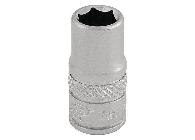 Draper Socket, 1/4" Sq. Dr., 7mm Draper - Town Tools