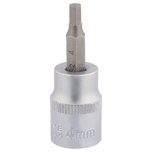 Draper Socket with Hexagonal Bit, 3/8" Sq. Dr., 4mm 16282 Draper - Town Tools 