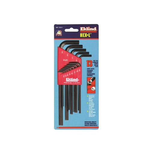 Eklind REK10213 Imperial Long Handle Hex L-Key Set, 13 Piece Eklind - RockBottom Northamptin