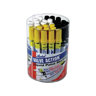 Markal Paint-Riter® Valve Action® Paint Marker (Tub 24) Markal - RockBottom Northampton