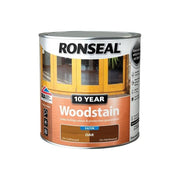 Ronseal 10 Year Woodstain Dark Oak 750ml Ronseal - RockBottom Nothampton