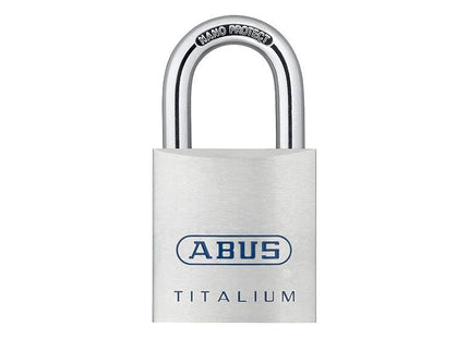 Abus Mechanical 80TI/40mm TITALIUM™ Padlock Keyed Alike KA8012 ABUS Mechanical - RockBottom Northampton 