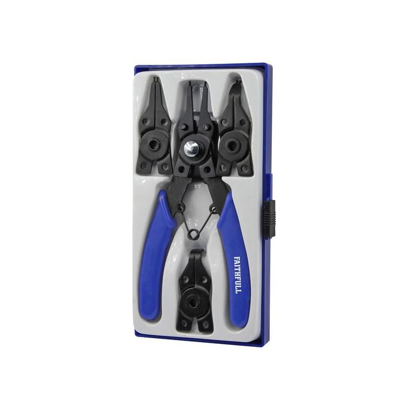 Faithfull Circlip Pliers Set, 5 Piece Faithfull - RockBottom Northampton