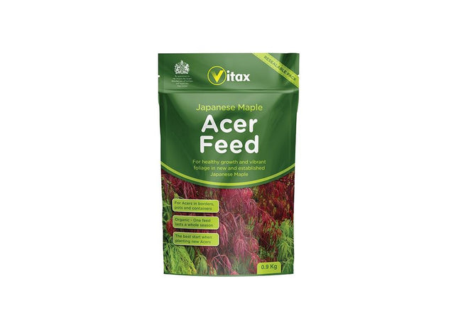 Vitax Japanese Maple Acer Feed 0.9kg Pouch Vitax - RockBottom Northampton