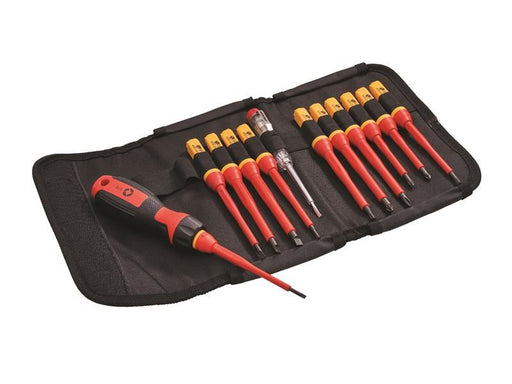 Faithfull Quick Change VDE Screwdriver Set, 13 Piece Faithfull - RockBottom Northampton