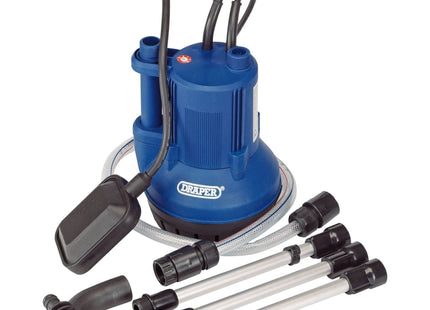 Draper Submersible Clean Water Butt Pump with Float Switch, 40L/min, 350W 36327 Draper - Town Tools 