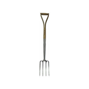Faithfull Prestige Stainless Steel Border Fork Ash Handle Faithfull - RockBottom Northampton