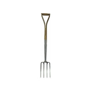 Faithfull Prestige Stainless Steel Border Fork Ash Handle Faithfull - RockBottom Northampton