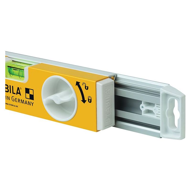 Stabila 80T Telescopic Spirit Level 2 Vials 80-127cm Stabila - RockBottom Nothampton