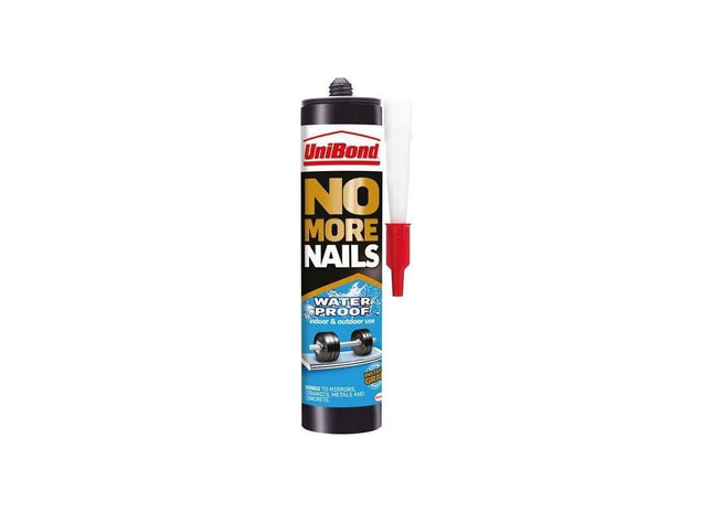 Unibond No More Nails Waterproof Grab Adhesive Cartridge 450g UniBond - RockBottom Northampton