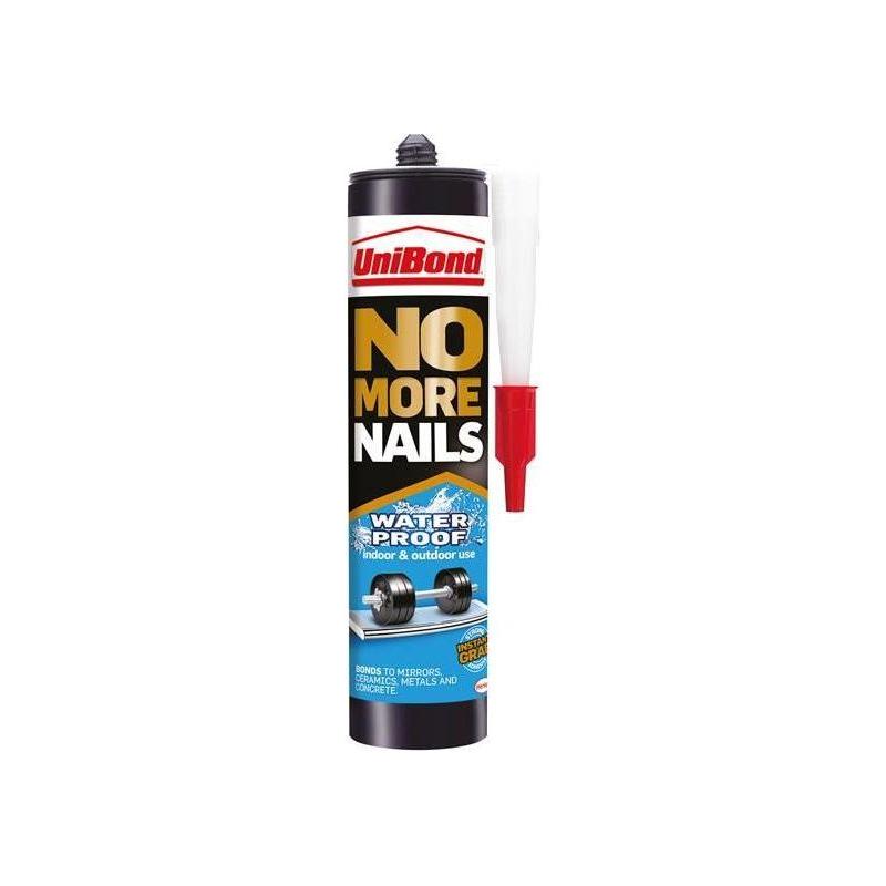 Unibond No More Nails Waterproof Grab Adhesive Cartridge 450g UniBond - RockBottom Northampton