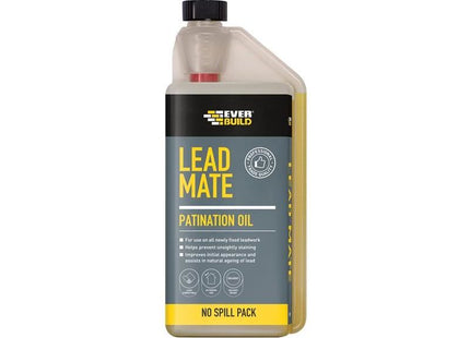 Everbuild Sika Lead Mate Patination Oil 1 litre Everbuild Sika - RockBottom Northamptin