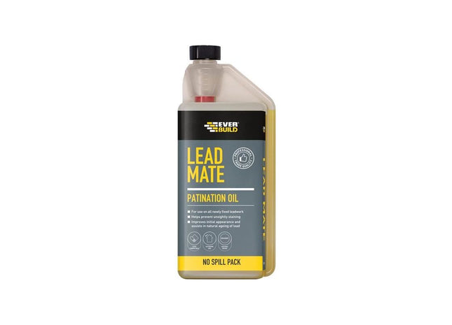 Everbuild Sika Lead Mate Patination Oil 1 litre Everbuild Sika - RockBottom Northamptin