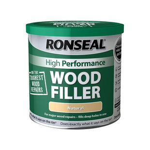 Ronseal High-Performance Wood Filler Dark 550g Ronseal - RockBottom Nothampton