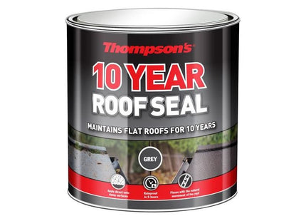 Ronseal Thompson's 10 Year Roof Seal Grey 1 litre Ronseal - RockBottom Nothampton