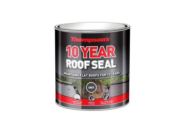 Ronseal Thompson's 10 Year Roof Seal Grey 1 litre Ronseal - RockBottom Nothampton