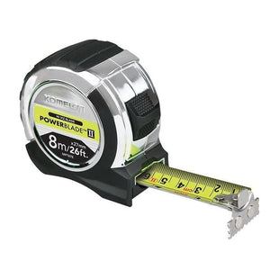 Komelon PowerBlade™ II Pocket Tape 8m/26ft (Width 27mm) Komelon - RockBottom Northampton