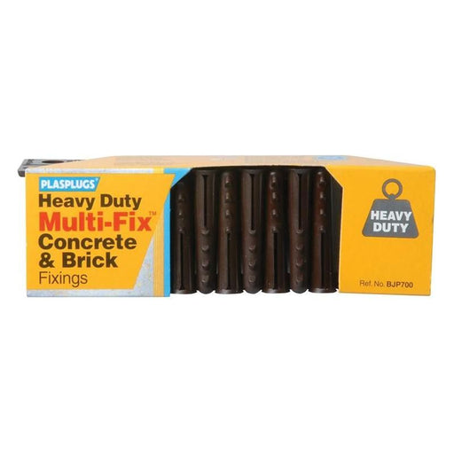 Plasplugs BJP735 Heavy-Duty Fixings (60) Plasplugs - RockBottom Nothampton