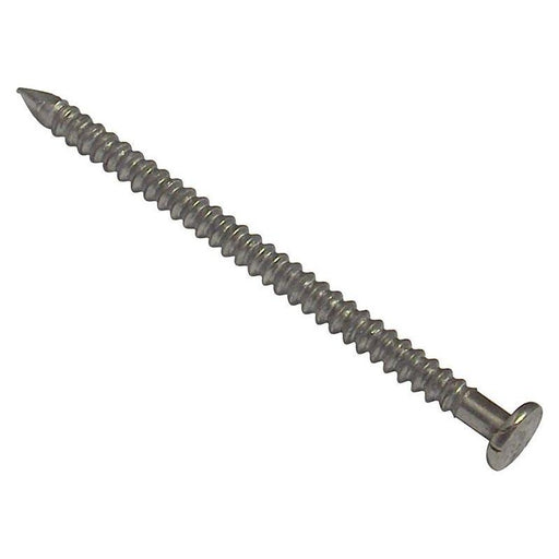 Forgefix Annular Ring Shank Nail Bright Finish 75mm Bag Weight 500g ForgeFix - RockBottom Northampton
