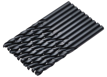Draper Black HSS Drill Bit, 4.0mm x 75mm (Pack of 10) Draper - Town Tools