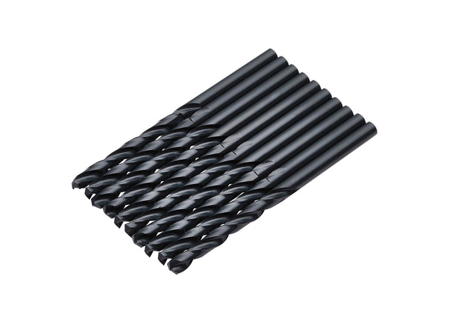 Draper Black HSS Drill Bit, 4.0mm x 75mm (Pack of 10) Draper - Town Tools