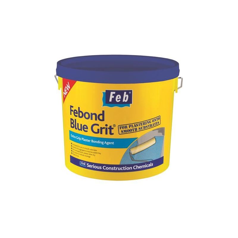 Everbuild Sika Febond Blue Grit® 5 litre Everbuild Sika - RockBottom Northamptin